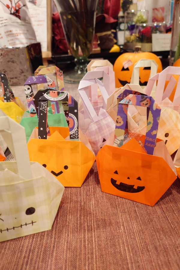 ハロウィンの可愛いお客様のために????