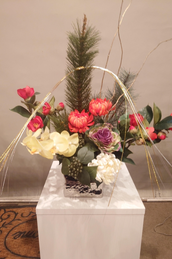 1月から3月のレンタルフラワーの1部のご紹介