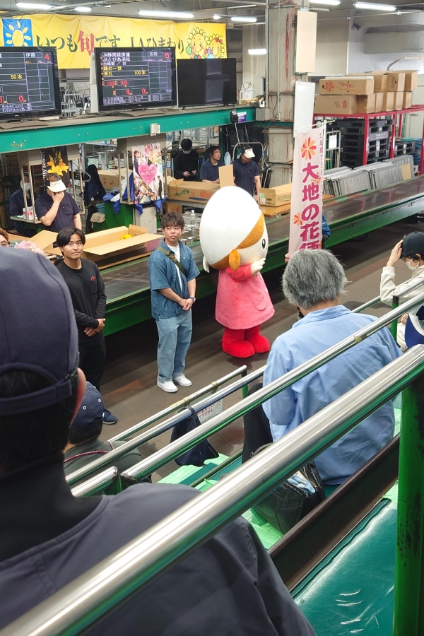 南空知のみなみちゃんがご挨拶